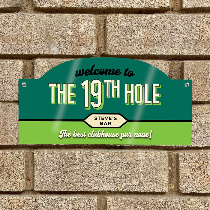 19th Hole Golf Home Bar Set