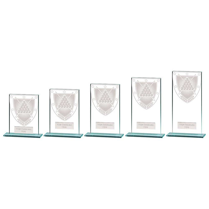 Millennium Snooker Jade Glass Award