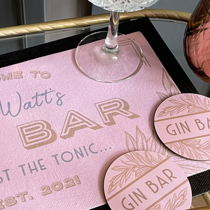 Personalised Gin Bar Accessory Set