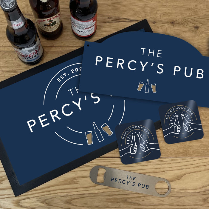 Personalised Gastro Pub Bar Set