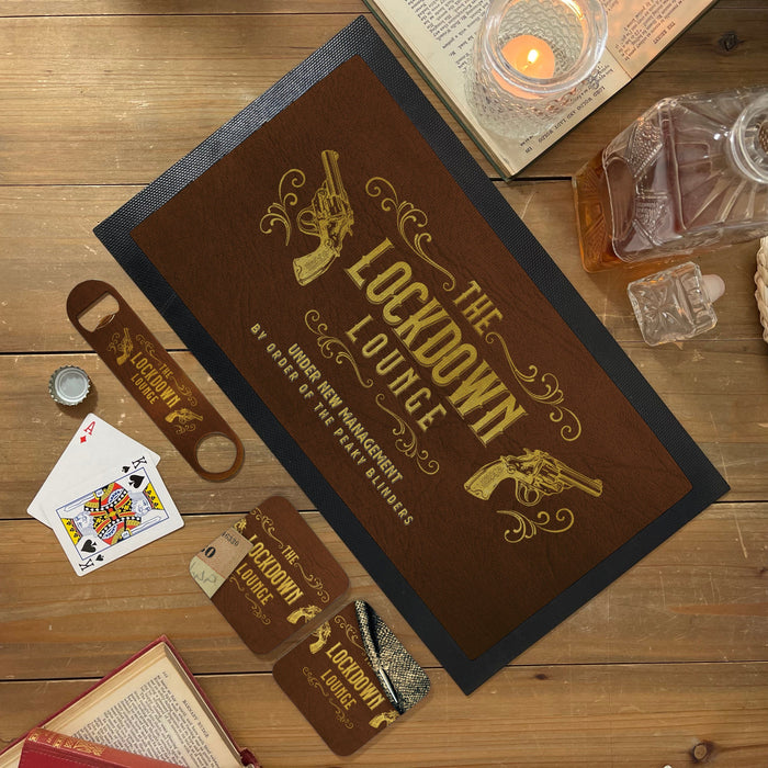 Garrison Tavern Peaky Blinders Themed Bar Mat Set