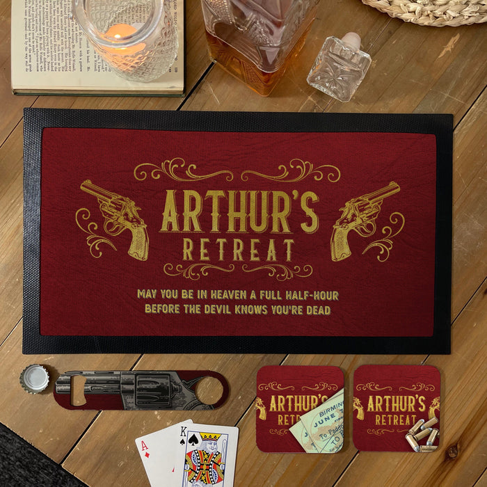 Garrison Tavern Peaky Blinders Themed Bar Mat Set