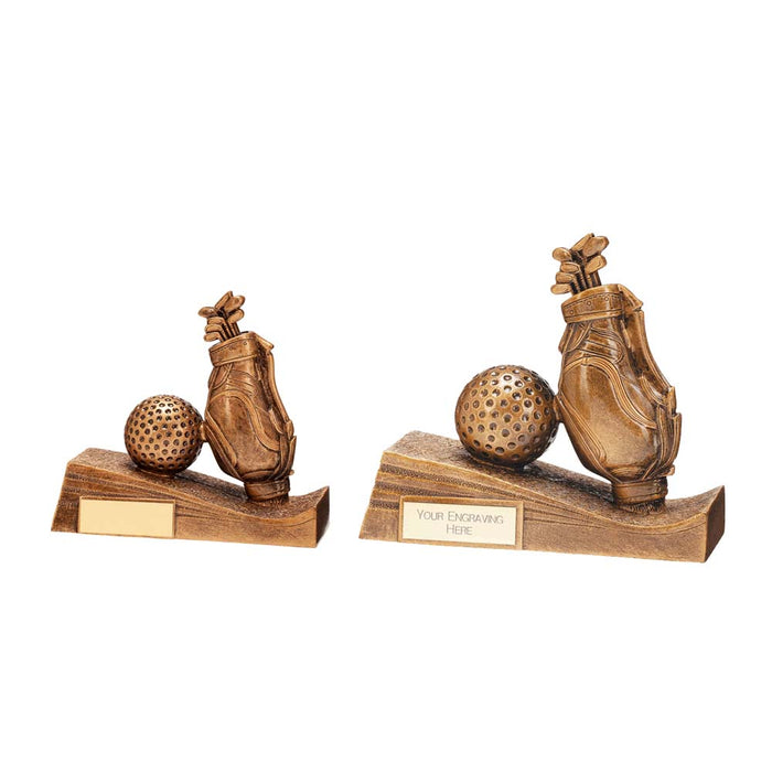 Horizon Golf Bag Resin Award Gold