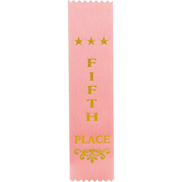 Recognition 5th Place Pink Ribbon