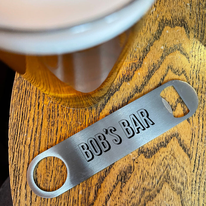 Personalised Bar Accessories with County Pub Design