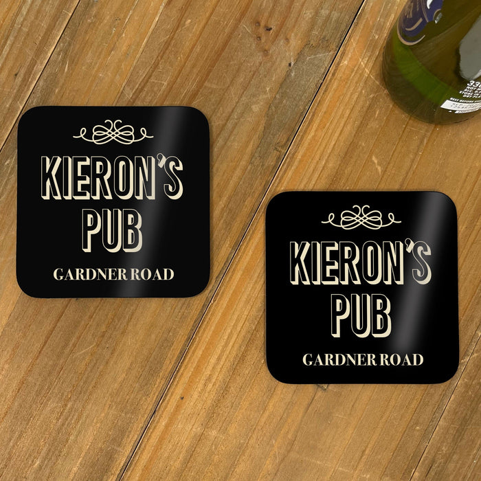 Personalised Bar Accessories with County Pub Design