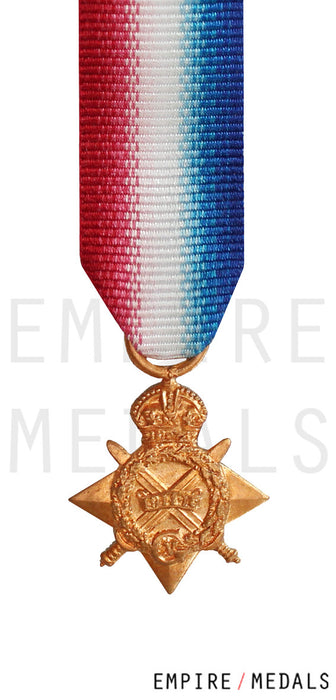 1914-15 Star Miniature Medal