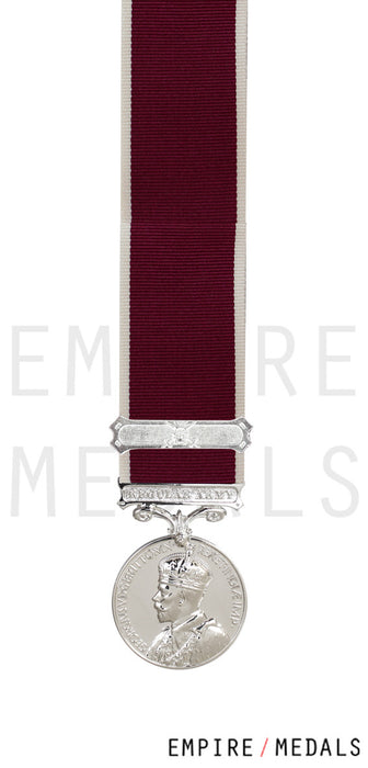 Army Long Service & Good Conduct Miniature Medal GV