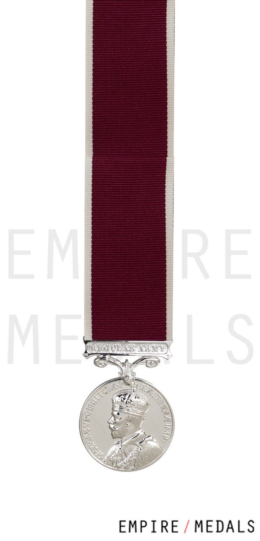 Army Long Service & Good Conduct Miniature Medal GV