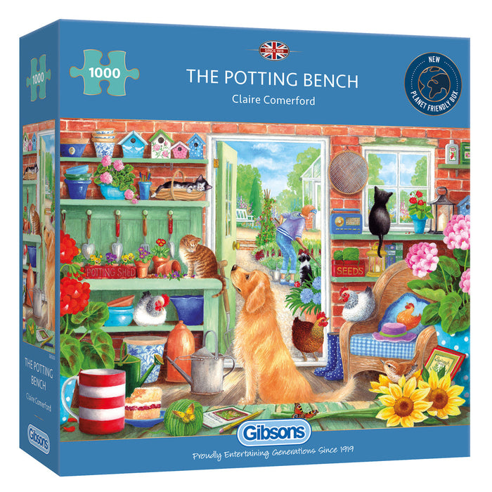 The Potting Bench 1000 Piece Jigsaw Puzzle