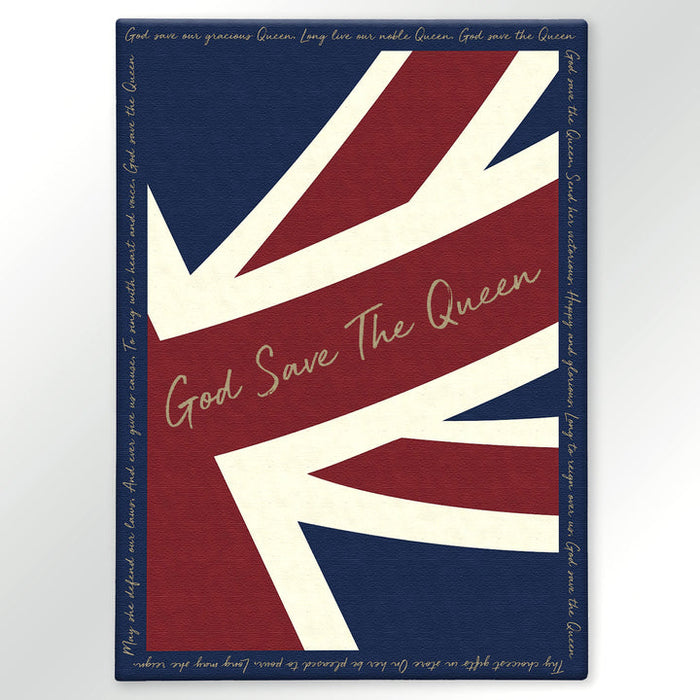 GOD SAVE THE QUEEN - TEA TOWEL