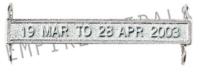 Iraq Op Telic Medal Bar 19 March 28 August 2003