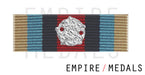 OSM Afghanistan Medal Ribbon Bar with Rosette