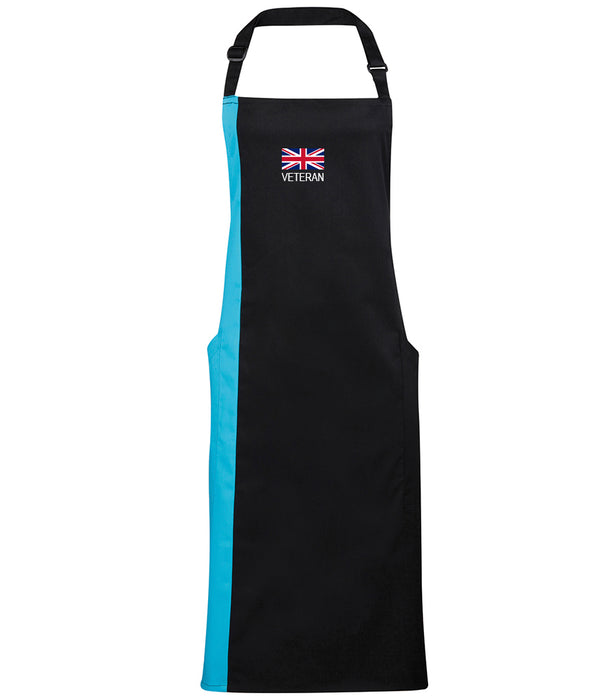 Contrast Bib Apron