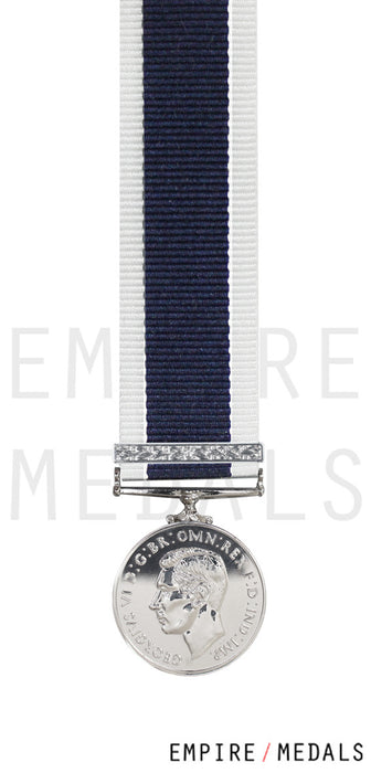 Royal Navy Long Service Miniature Medal GVI