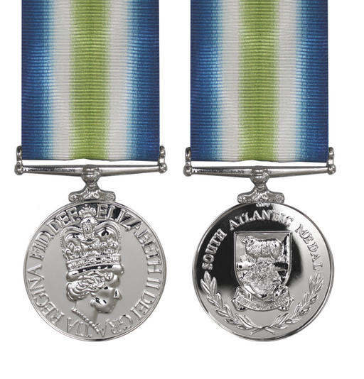 the falklands soulth atlantic medal