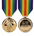 The Victory Medal Full Size with Ribbon