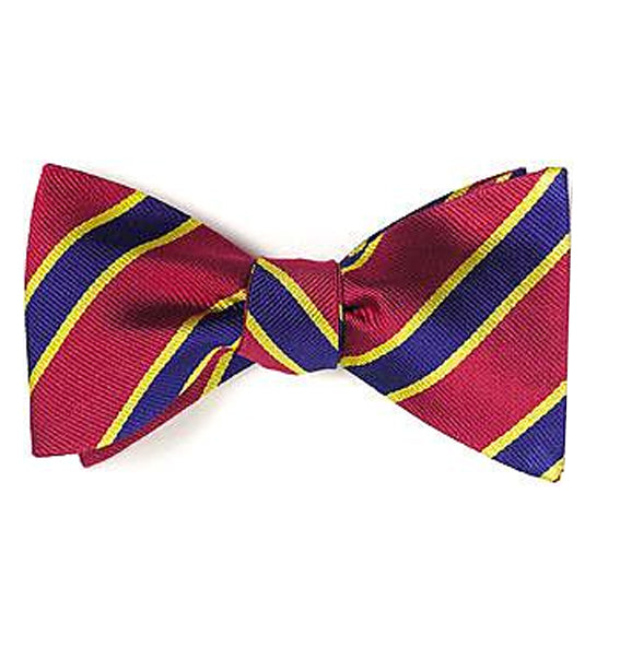 Military Silk Bow Tie (pretied)