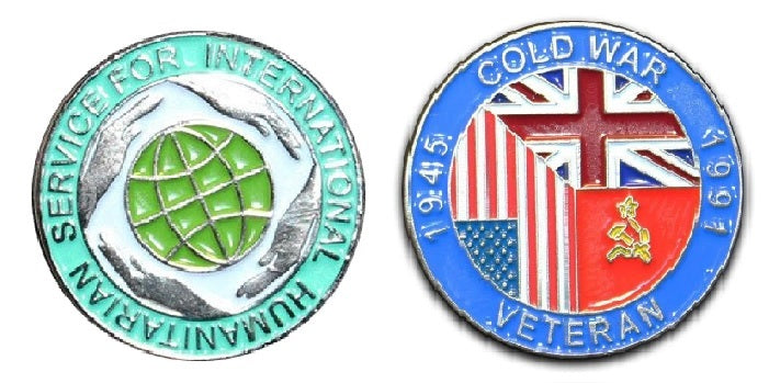 International Humanitarian Service Lapel Badge