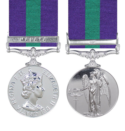 general service medals malaya eiir