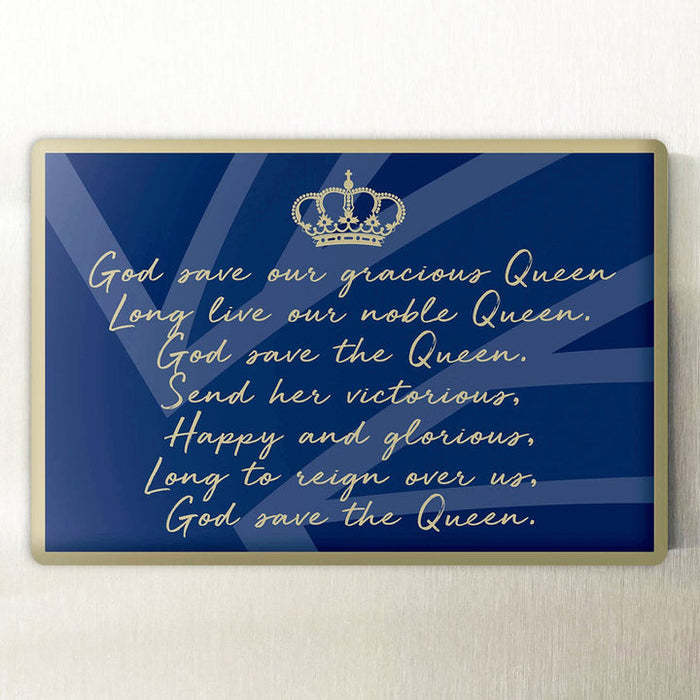 GOD SAVE THE QUEEN - SET OF TWO MAGNETS