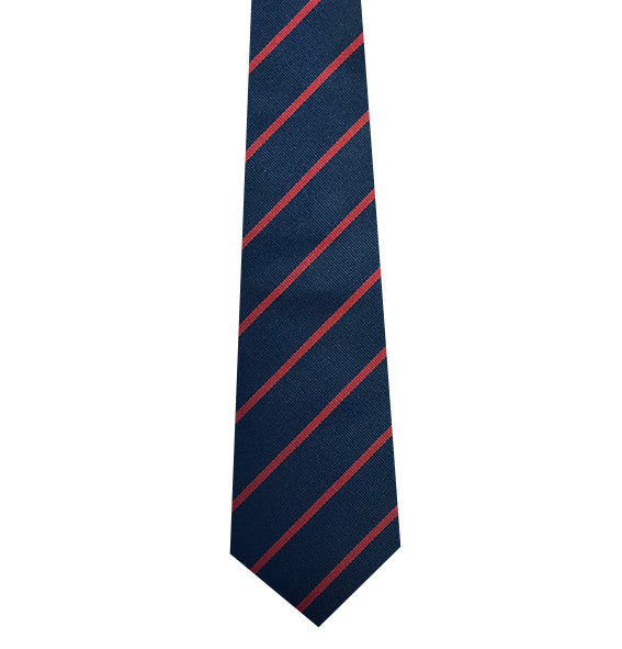 Royal Army Ordnance Corps (navy/red) Polyester Tie